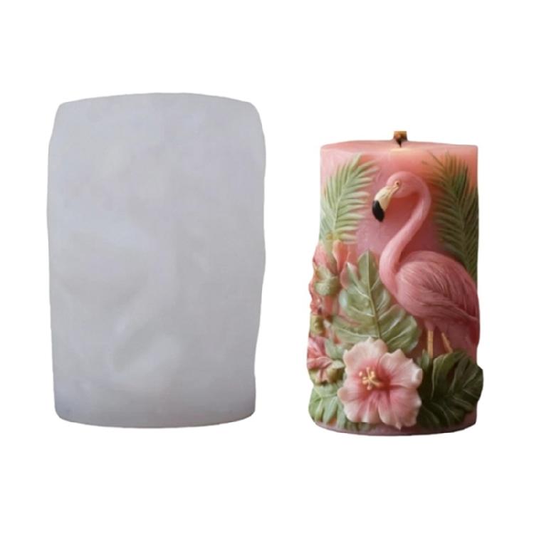 

Permanent Phoenicopterus Encouraged Flexible Mould For Creating Candlewax Goods 1