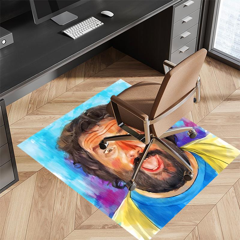 Terence Hill and Bud Spencer Printed Absorbent Washable Carpet, Non-Slip Bathroom Mats, Kitchen Rugs, Yoga Mat,Living Room Entrance, Camping Picnic Ru