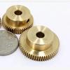 1PC 0.5 Modulus 20T 25T 30T 35T 40T 50T 60T  Brass Worm Gear Reduction Ratio with Screw