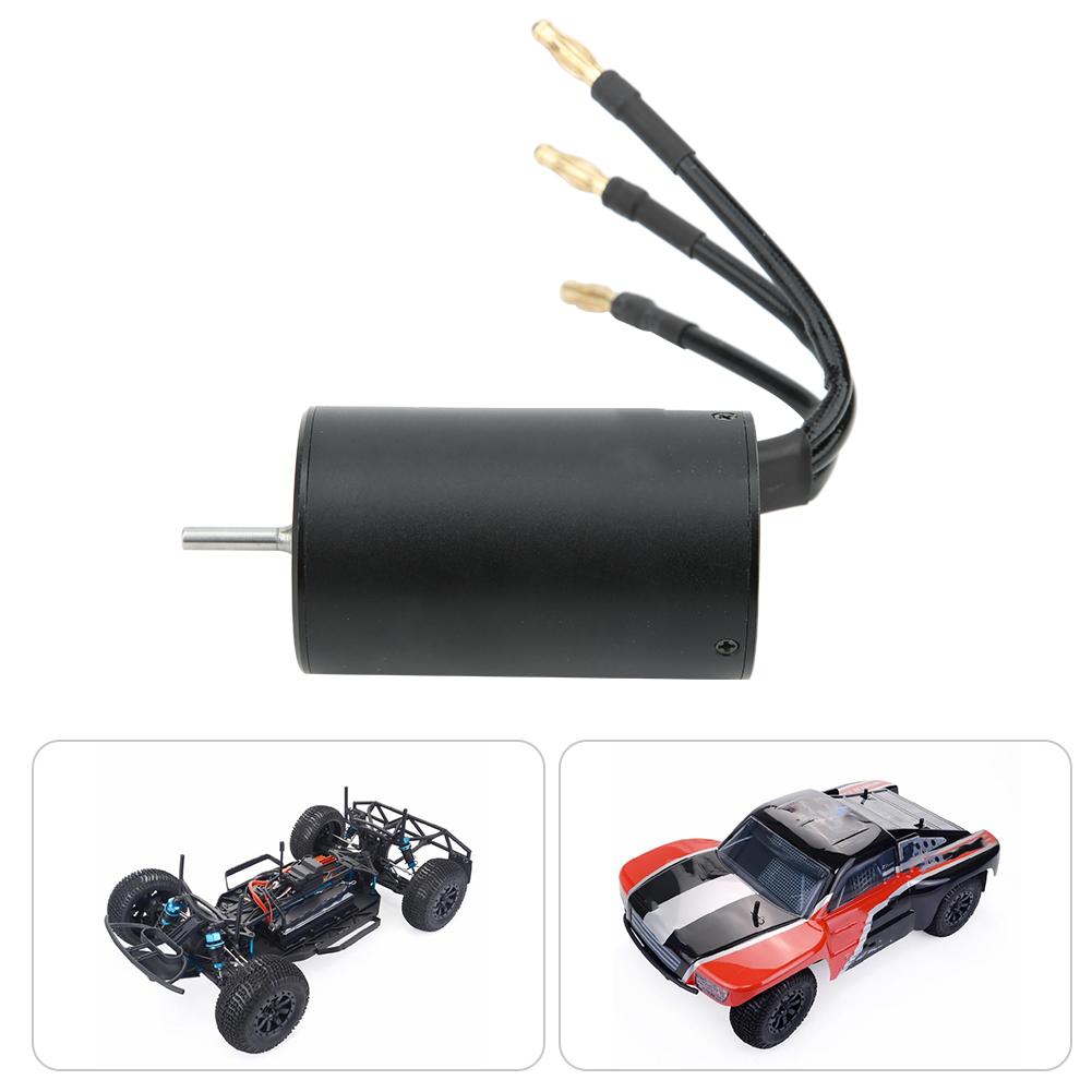 Surpass 3660 Waterproof 4 Pole Brushless Motor RC Car Replacement Accessory (Black)2600KV