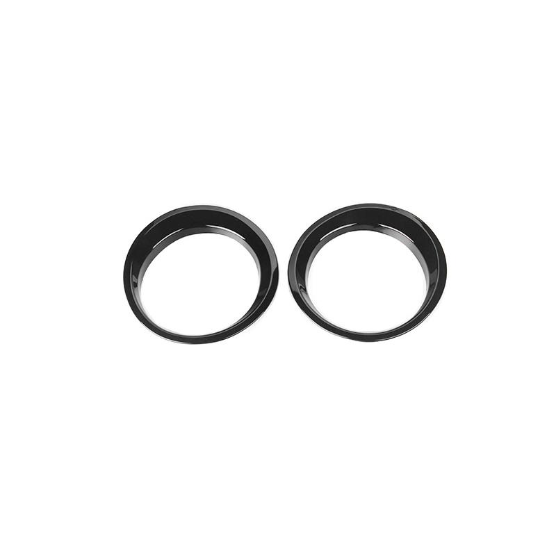 ABS Exterior Front Headlight Ring Decoration Cover for Jeep Patriot 2011-2016 Car Accessories чёрный