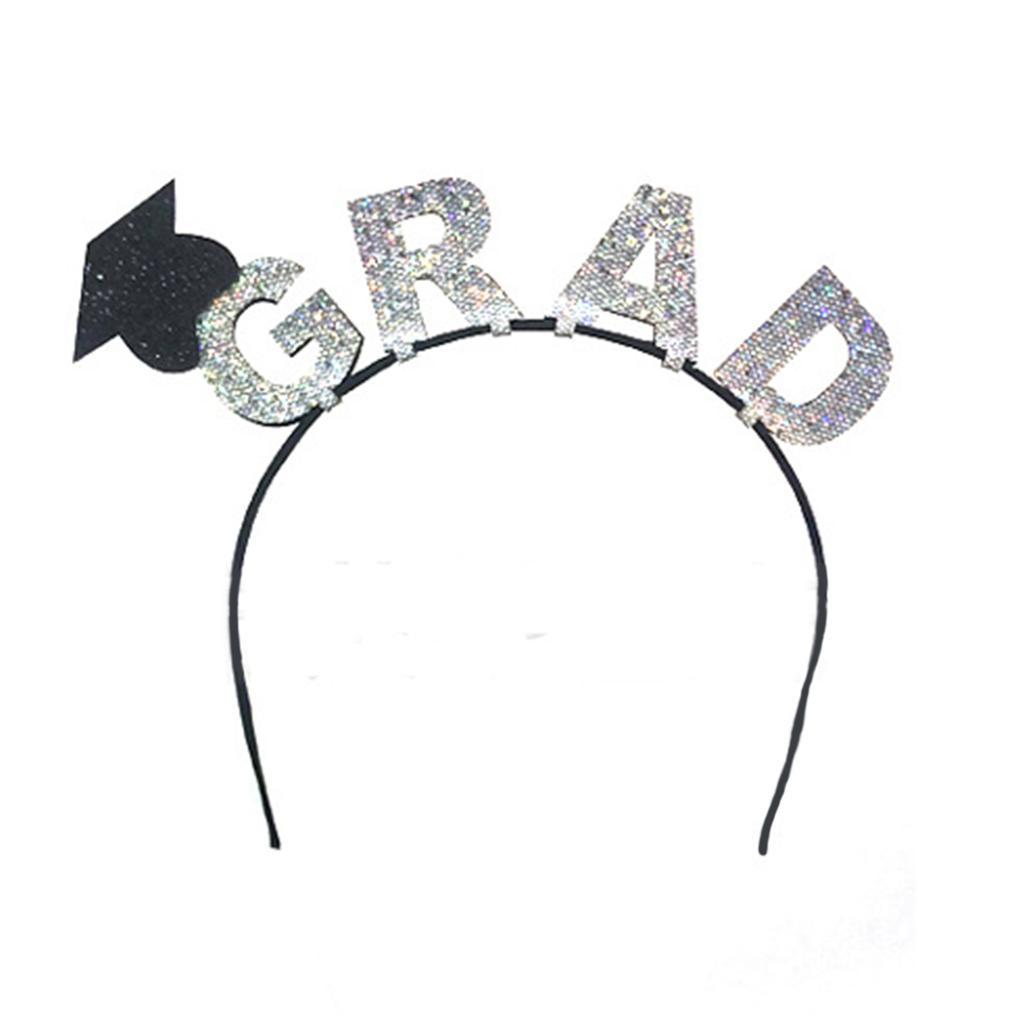 GRAD Hair Hoop for Graduation Hat for Graduation Ceremony Photo Props