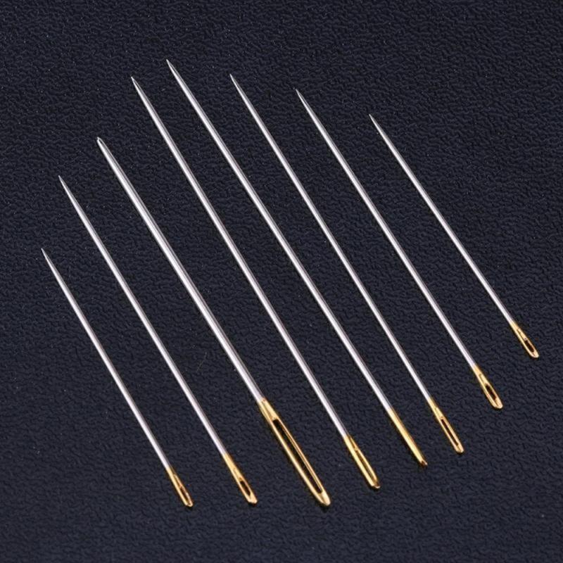30PCS Popular Assorted Hand Sewing Needles Embroidery Mending Craft Quilt Sew Case Suitable for Leather Denim Silk Canvas Cotton