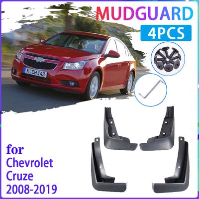 4 τεμ. Car Mud Flaps για Chevrolet Cruze 2008~ J300 2009 2010 2011 Mudguard Splash Guards Fender Mudflaps Auto