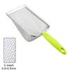 Pet Cleaning Tools Stainless Steel Feces Shovel Net Cat Litter Shovel Reptiles Lizard Sand Shovel Mesh Screen Fecal Spoon