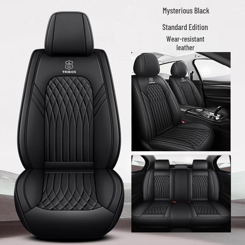 All-Season Universal Full Cover Leather Car Seat Cushion