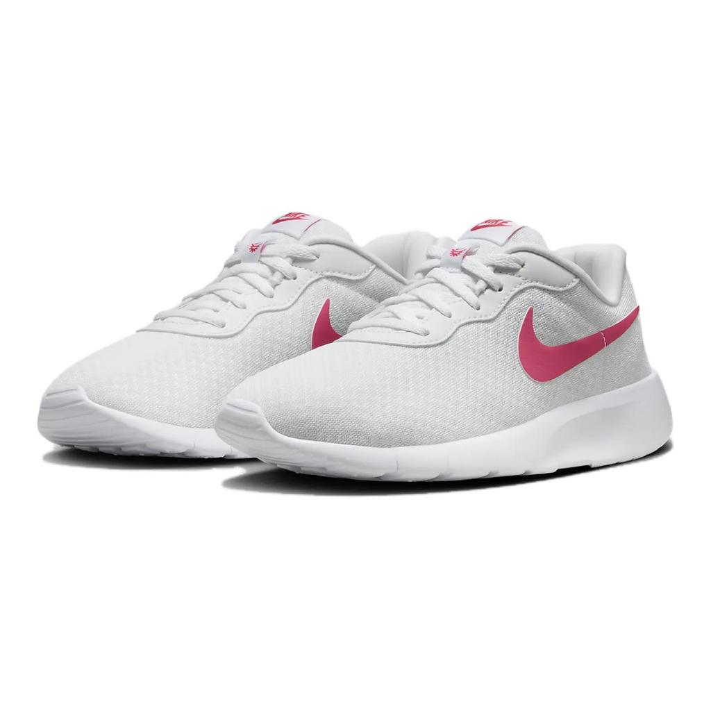 Nike Tanjun EasyOn GS White Aster Pink Kids Sneakers Barely-Volt Black DX9041-102