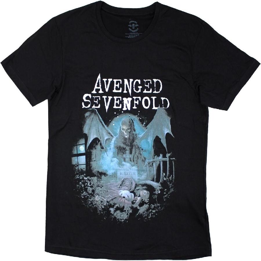 Мужская футболка Avenged Sevenfold Recurring Nightmare Черная S чёрный