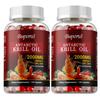 Nagy tisztaságú antarktiszi krillolaj lágyzselatin kapszulák, prémium Omega-3, szemvédő, antioxidáns, felnőttek számára alkalmas.