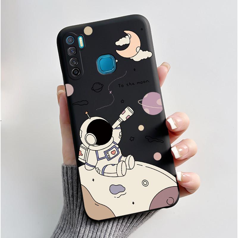 

Cute Case For Infinix S5/S5Lite/Camon 12 Air/S4/Smart 3PLUS Printing Shell Protective Cover Soft Silicone Cartoon Phone Casing Infinix Smart 3PLUS