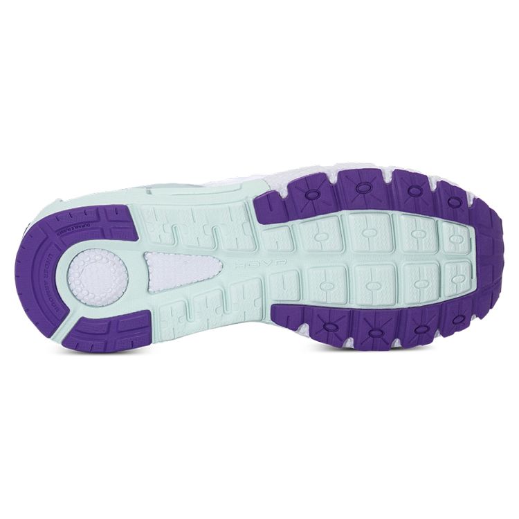 Under Armour HOVR Mega 2 Comfortable Low-Top Casual Running Shoes Women Sneaker White 3025487-106