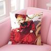 Romantic Anime R-Rozen Maiden Wantage Pillow Case Anti-dustmite Pillowcase Invisible zipper silky short plush Sofa cushion cover