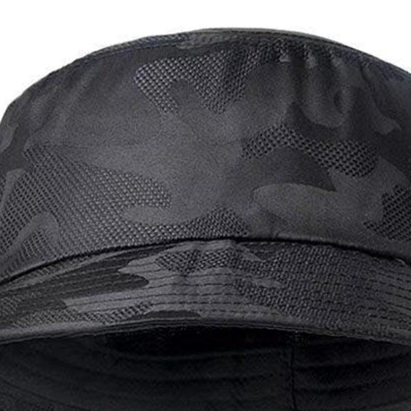 Unisex Camouflage Ventilate Bucket Hats Fishermen Caps Outdoor Casual Cap Sunscreen Hat