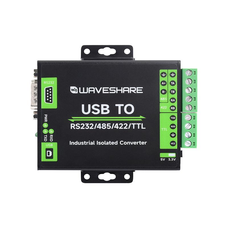 FT232RNL Industrial-Grade USB To RS232/485/422/TTL Isolated Converter
