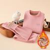 Set di biancheria intima termica extra spesso per bambini e bambine - Strato base senza cuciture Autunno/Inverno