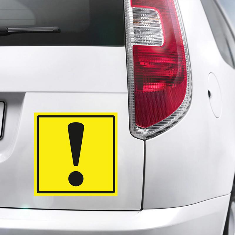 A0510# 15*15cm Vinyl Decal New Driver Sign Car Sticker Waterproof Accessories