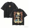 Fate Stay Night Gewaschenes T-Shirt 2026 Neues Modell Persönlichkeitskleidung Hemd Ganzjahreskleidung Streetwear Trendig Vintage Atmungsaktiv