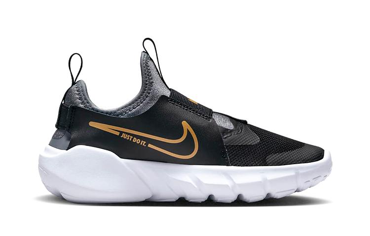 Nike Flex Runner 2 PS 'Nero Oro Metallico' DJ6040-007