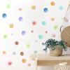 6 Sheet Irregular Polka Dots Wall Stickers Colorful Boho Wall Decals Peel