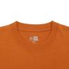 NEW ERA Short Sleeve Hem Box Logo Rust Orange L Cotton Tee Box Logo Patch T-Shirt S/S