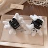 Disney Cartoon Mickey Polka-dot Butt Hair Circle Claw Clip Bangs Hairpin Hairpin Kawaii Accessories Gift Birthday Gift Girls Hairstyle Decoration