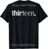 Dreizehn Offizielle Niedliche Teenager 13. Geburtstag T-Shirts Unisex Streetwear T-Shirt Kurzarm Unisex Lockere Kleidung