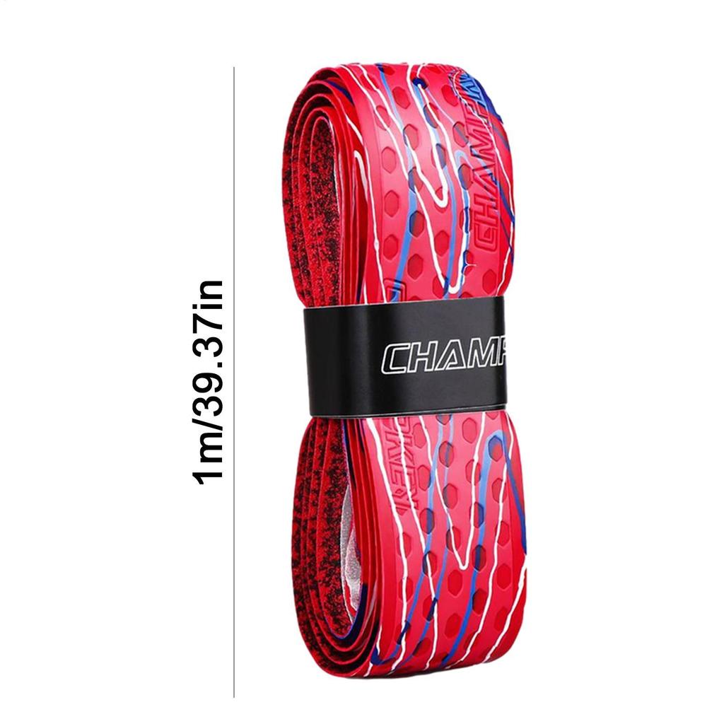 1M Bat Grip Tape For Baseball Absorbs Sweat Tennis Grip Racket Handle Grip PU Anti-Skid Overgrip Sweatband Tape For Pickleball
