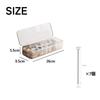DIZLAS Cable with 7 Cable Cord Organizer Small Item Storage Charger Storage Box Box, White, Ties, Storage, Box, Box,