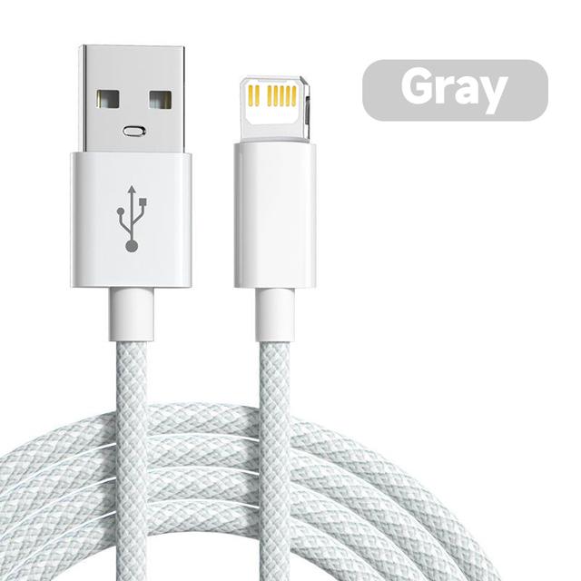 Cablu de încărcare USB Lightning PD 20W pentru Apple iPhone 14 13 12 11Pro Max mini X XS XR 8 7 6 Plus SE 2020 Sârmă țesă de încărcare rapidă