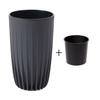 Donica Stripped Wysoka Eco Recykling