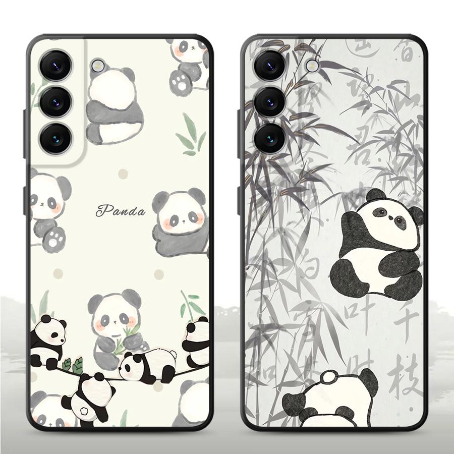 Cartoon Cute Panda Funda Phone Cover Case for Xiaomi Redmi Note 10 13 Pro Plus 11s 12s 12 Pro 14 9 7 8 10S 9S 11