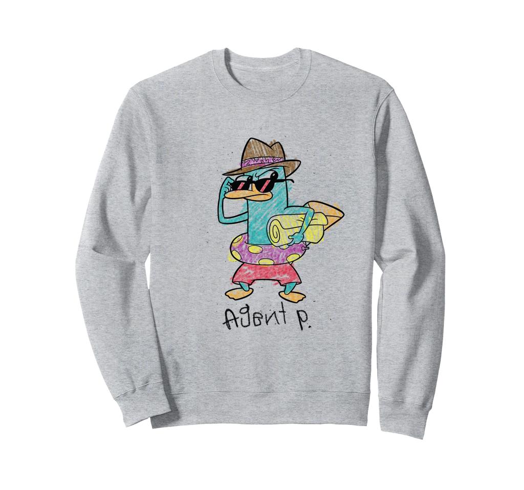 Disney Phineas and Ferb Agent P Ready for the Beach Sweatshirt