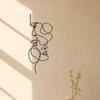Handcrafted Wrought Iron Wall Art Metal Sculpture for Living Room Decor Restaurant Background