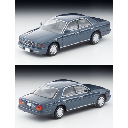 TOMYTEC Tomica Limited Vintage Neo 1/64 Scale LV-N265b Nissan Cedric V30 Twin Cam Gran Turismo SV Grayish Blue 1991 Model (Finished Model)