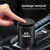 Coș de gunoi pentru mașină, recipient de gunoi din aliaj, organizator auto, accesorii de depozitare pentru Mazda MX5 RX8 3 6 CX5 2 CX3 CX9 Axela Demio MX3 5 CX30 CX7