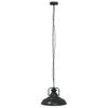 Lampa Wisząca E27 Czarna Ø 31 Cm Żelazo