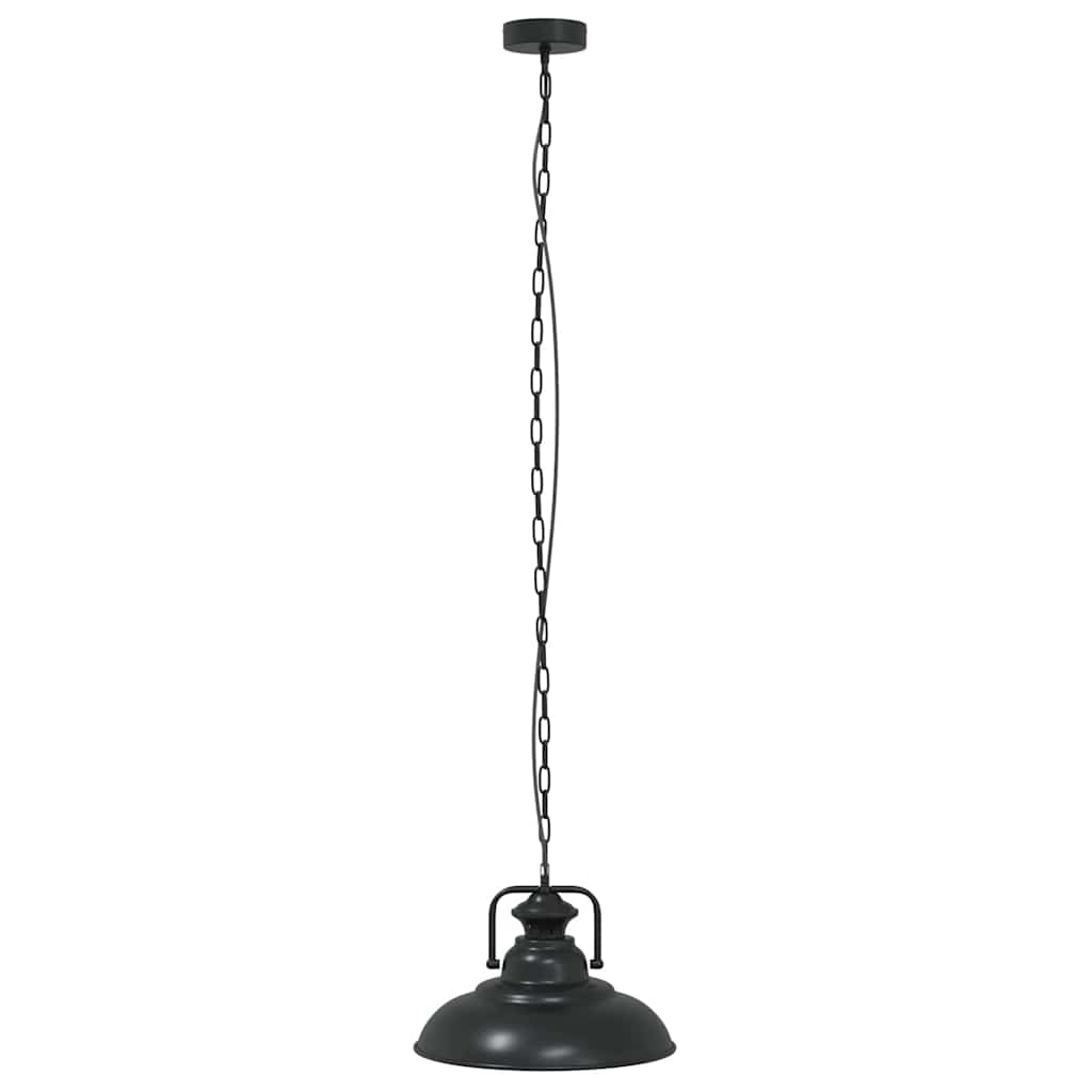 Lampa Wisząca E27 Czarna Ø 31 Cm Żelazo