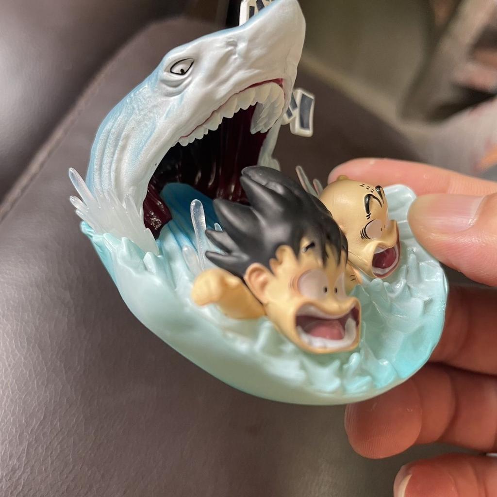 5CM/1.97in Anime Dragon Ball Z Figure Son Goku and Krilin Anime Collectible Model Toys Gifts