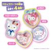 Takara Tomy Kira Gacha Seal Puffy Drop Set Hello Kitty