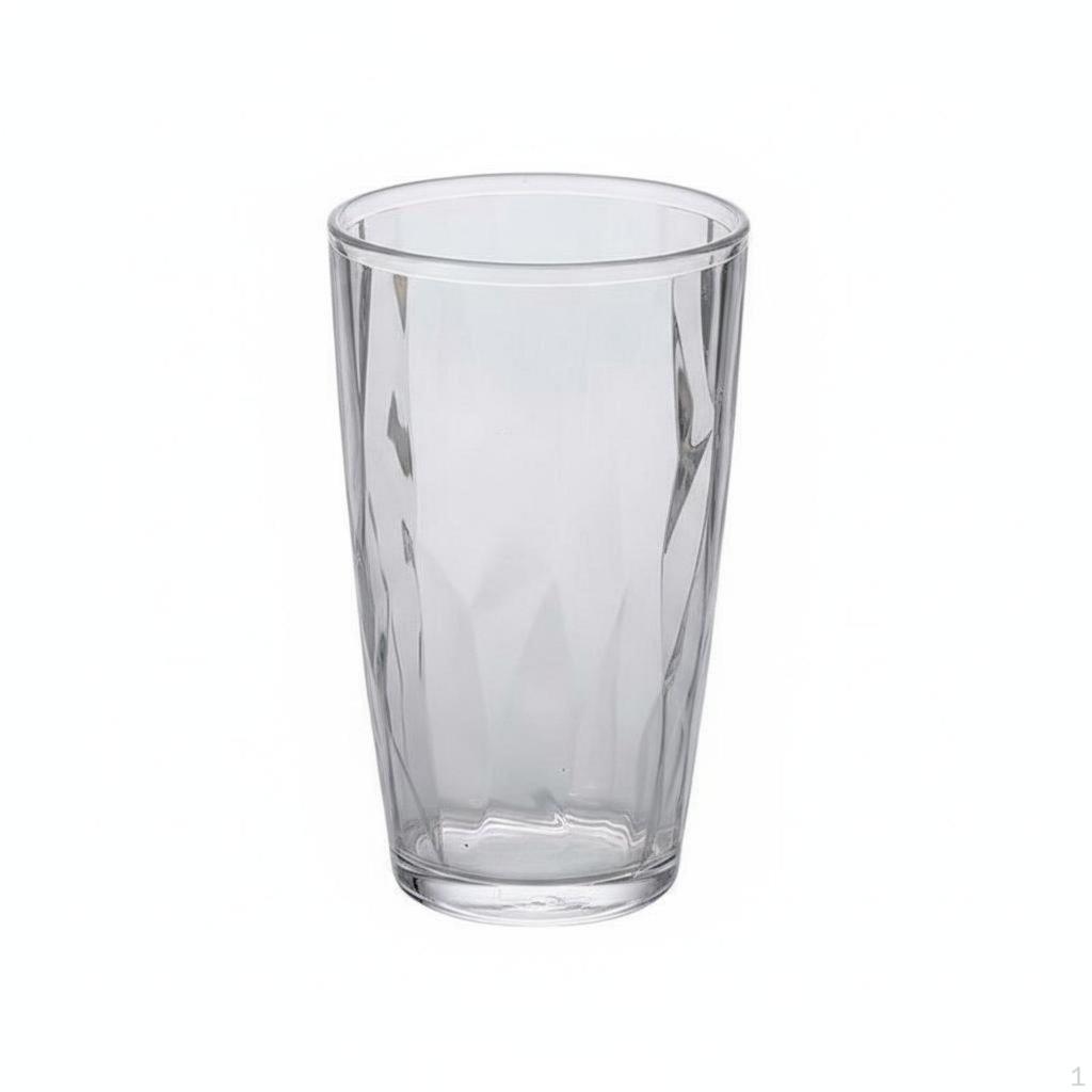 6 Pieces Colorful Acrylic Tumbler HeatResistant Shatterproof Beverage Glass Sturdy Colored Cups for