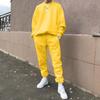 Men's Long Sleeve Sweatshirt and Sweatpants Set Loose Fit Casual Two Piece Sportswear Outfit