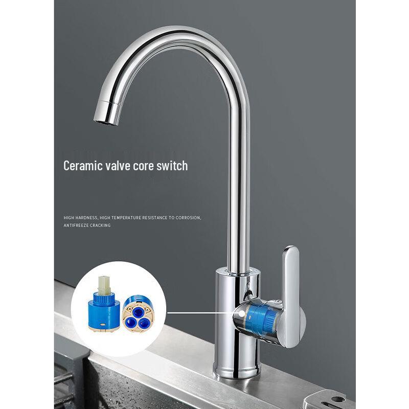 

Hot & Cold Rotatable Kitchen Faucet