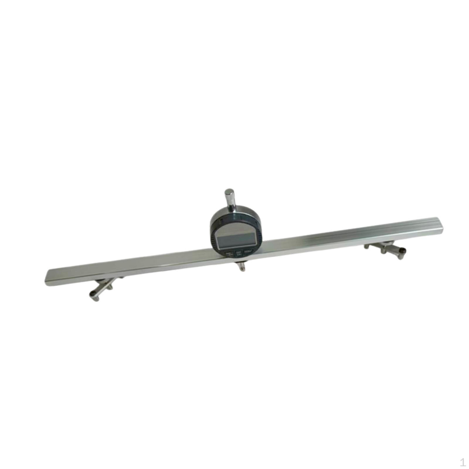 Gauge Guitar Leveling Digital Ruler Luthier Tool Metal Accurate Calibration Suitable for 42cm