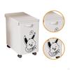 Laundry Basket with Wheels And Lid for Under The Desk, Storage Cafe,