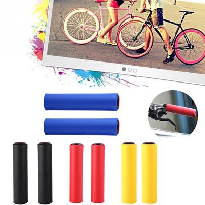 4pcs Bicicleta Motocicleta Agarra Esponja De Espuma Manillar Antideslizante Mano Cover Set