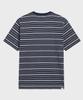 Maseumaluljeueopaeleol Daily Cotton Stripe T-Shirt_Navy