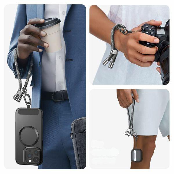 USAMS Universal Phone Lanyard 34cm Gray/Grey ZB282GS01 (US-ZB317)