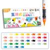 Direct Liquid Graffiti Marker Pen 12/24/36/48Colors Drawing Painting Pen  Student