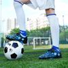 28-39 Football Boots Rubber Non-slip TF Short Nail Magic Post Young Children Football Shoes