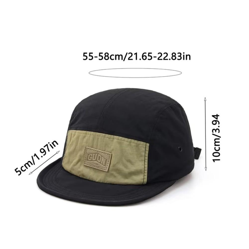 Japanese Style Baseball Cap Quick-Drying Sun Visor Cap Versatile Short Brim Cap Unisex